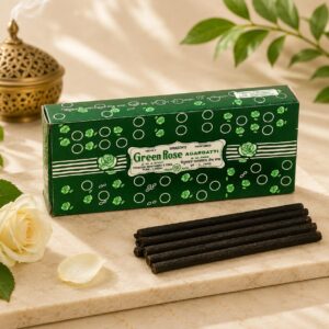 Green Rose Dhoop Sticks